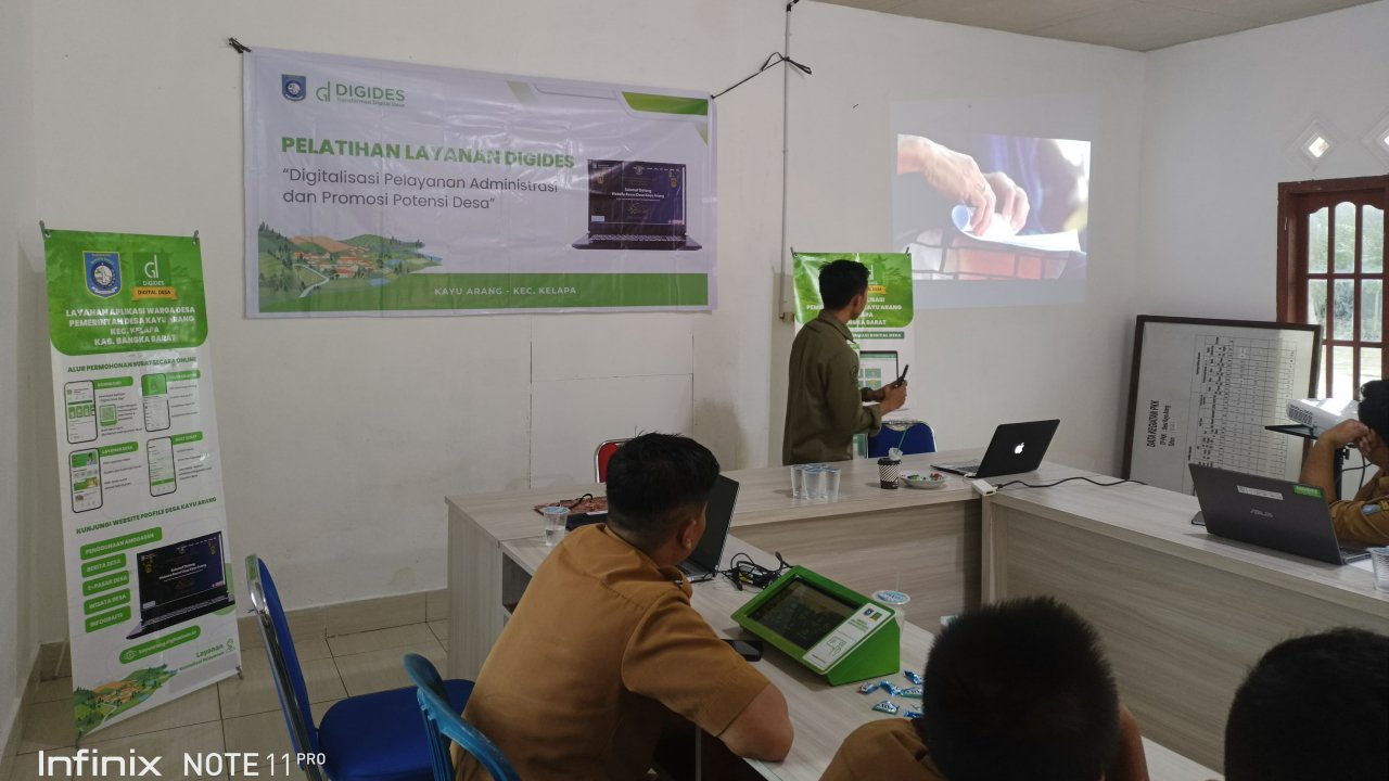 Desa panjalin kidul adakan pelatihan digital untuk pemuda