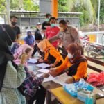 Vaksinasi massal sukses digelar di balai desa panjalin kidul